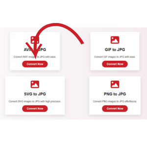Click on the 'Convert Now' button to start converting AVIF to JPG